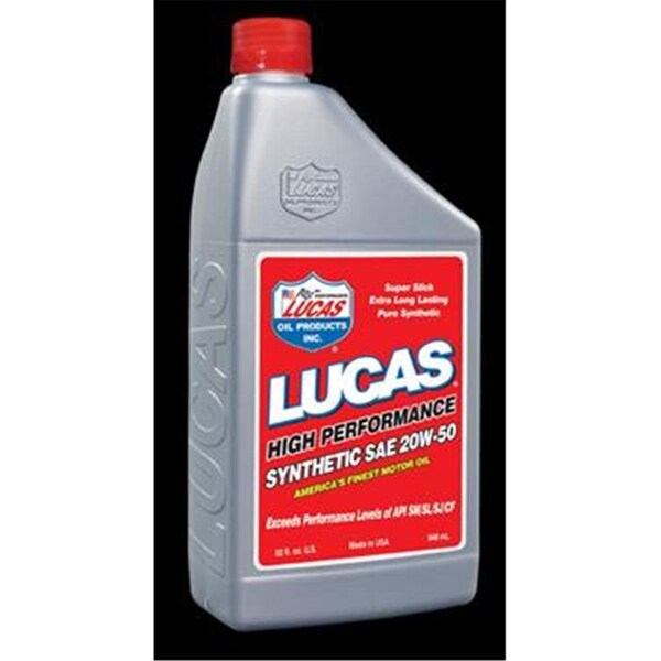 Lucas Oil 10054 Synthetic High Performance Motor Oil L44-10054 - main